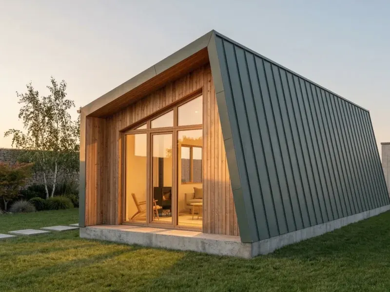 TERRA – Mobilný dom, moderná architektúra, prírodné materiály