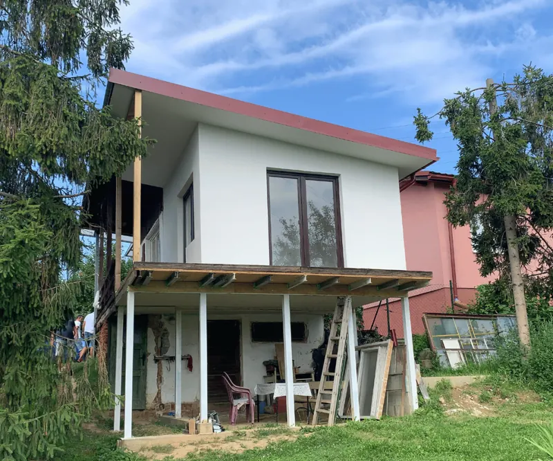 Nadstavba chatky 20m2 - Košice