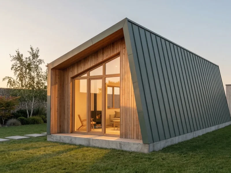 TERRA – Mobilný dom, moderná architektúra, prírodné materiály